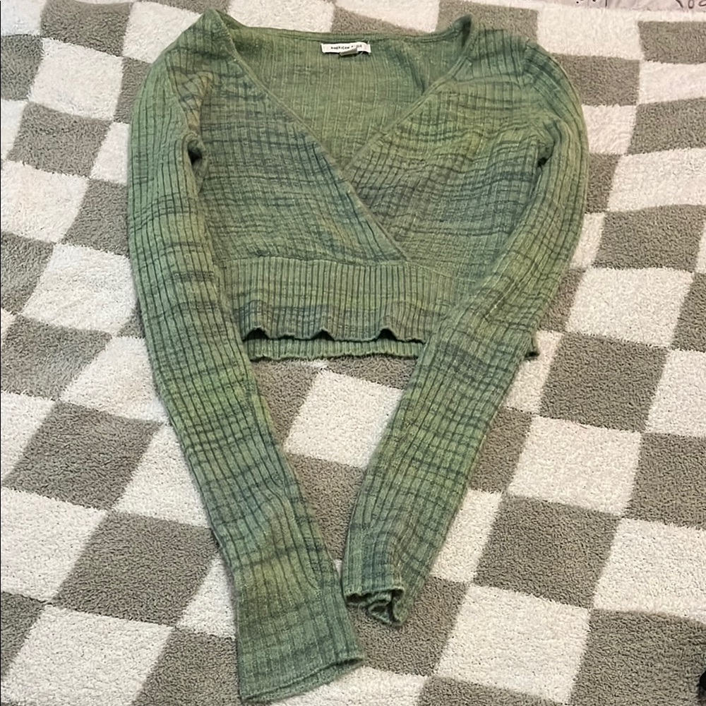 Women’s Wrap Front Sweater